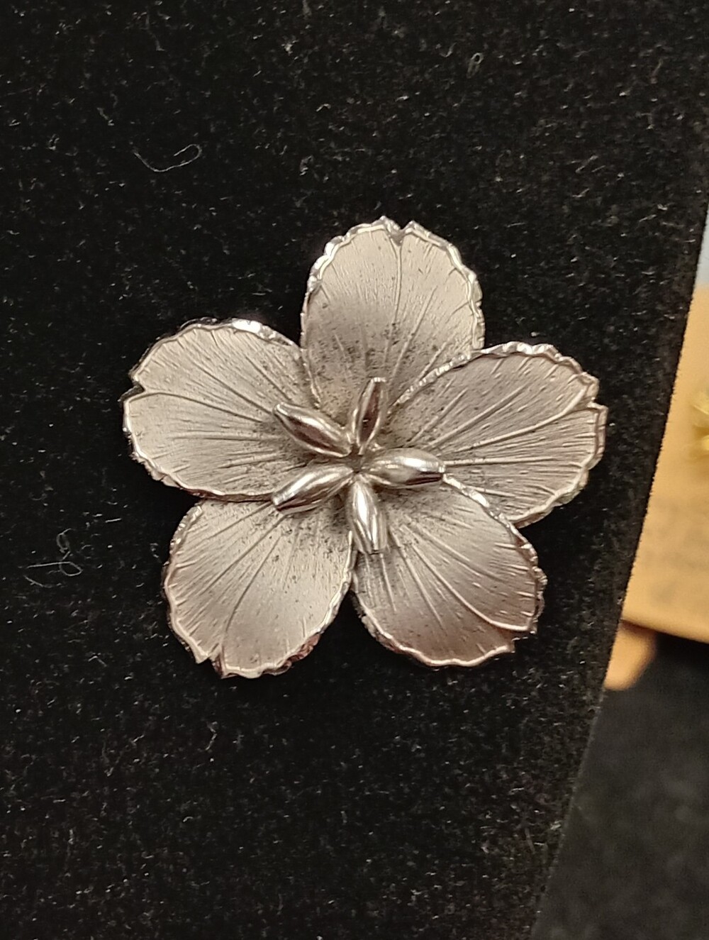 Bond Boyd Sterling Silver Floral Brooch